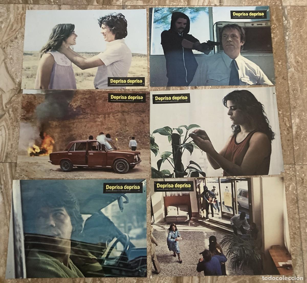 Cine: DEPRISA DEPRISA / JUEGO ORIGINAL 6 FOTOCROMOS ESTRENO