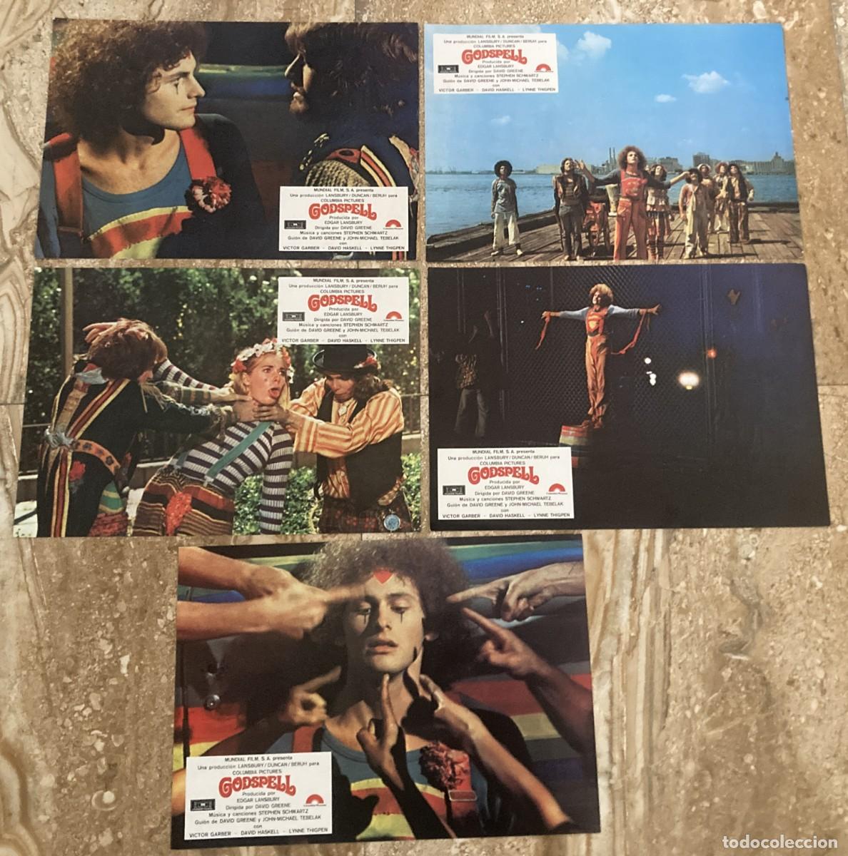 Cine: GODSPELL / JUEGO ORIGINAL 5 FOTOCROMOS ESTRENO
