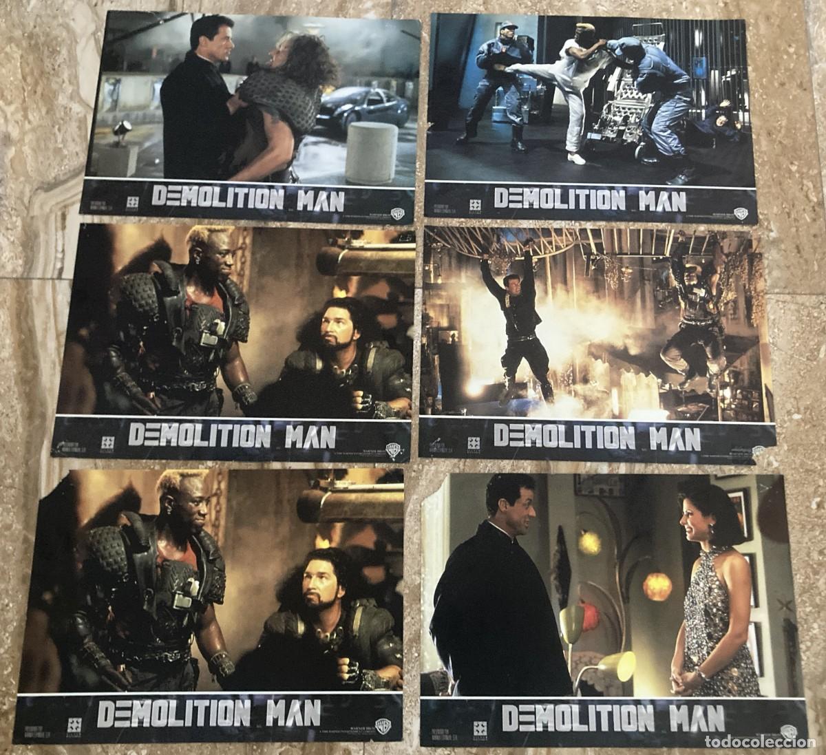 Cine: DEMOLITION MAN / JUEGO ORIGINAL 6 FOTOCROMOS ESTRENO