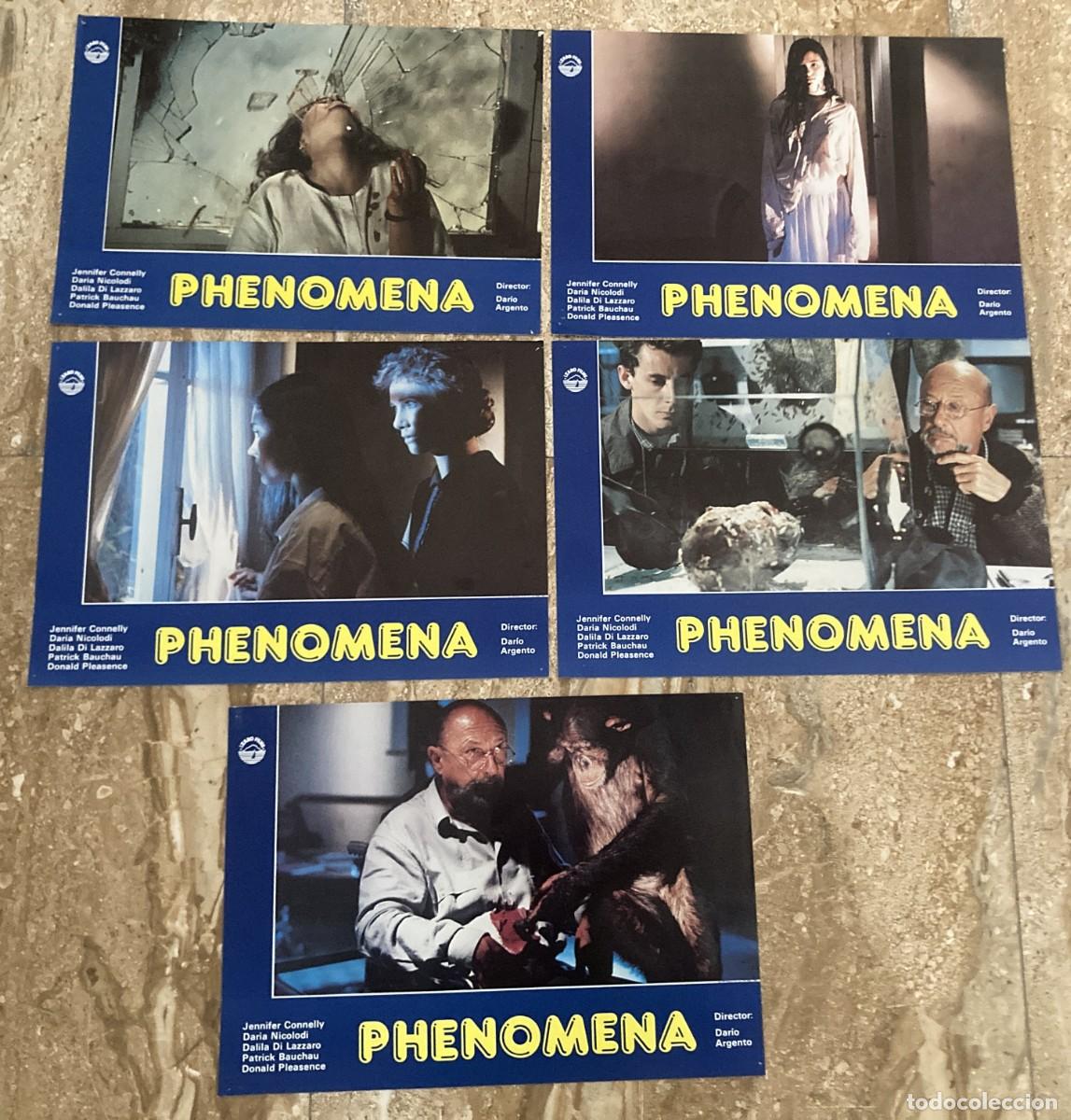 Cine: PHENOMENA / JUEGO ORIGINAL 5 FOTOCROMOS ESTRENO