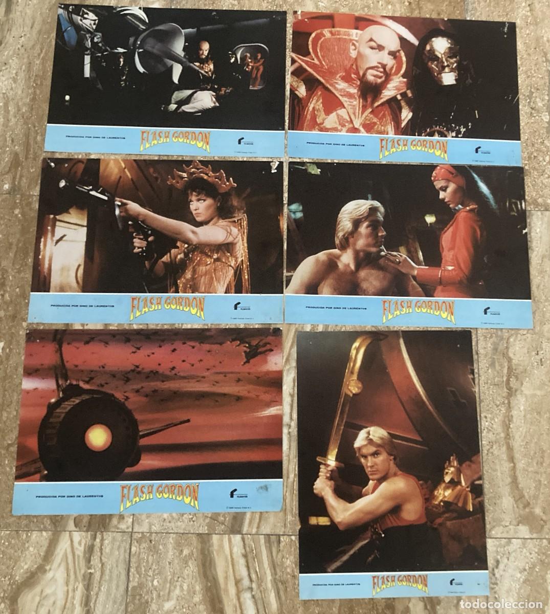 Cine: FLASH GORDON / JUEGO ORIGINAL 6 FOTOCROMOS ESTRENO