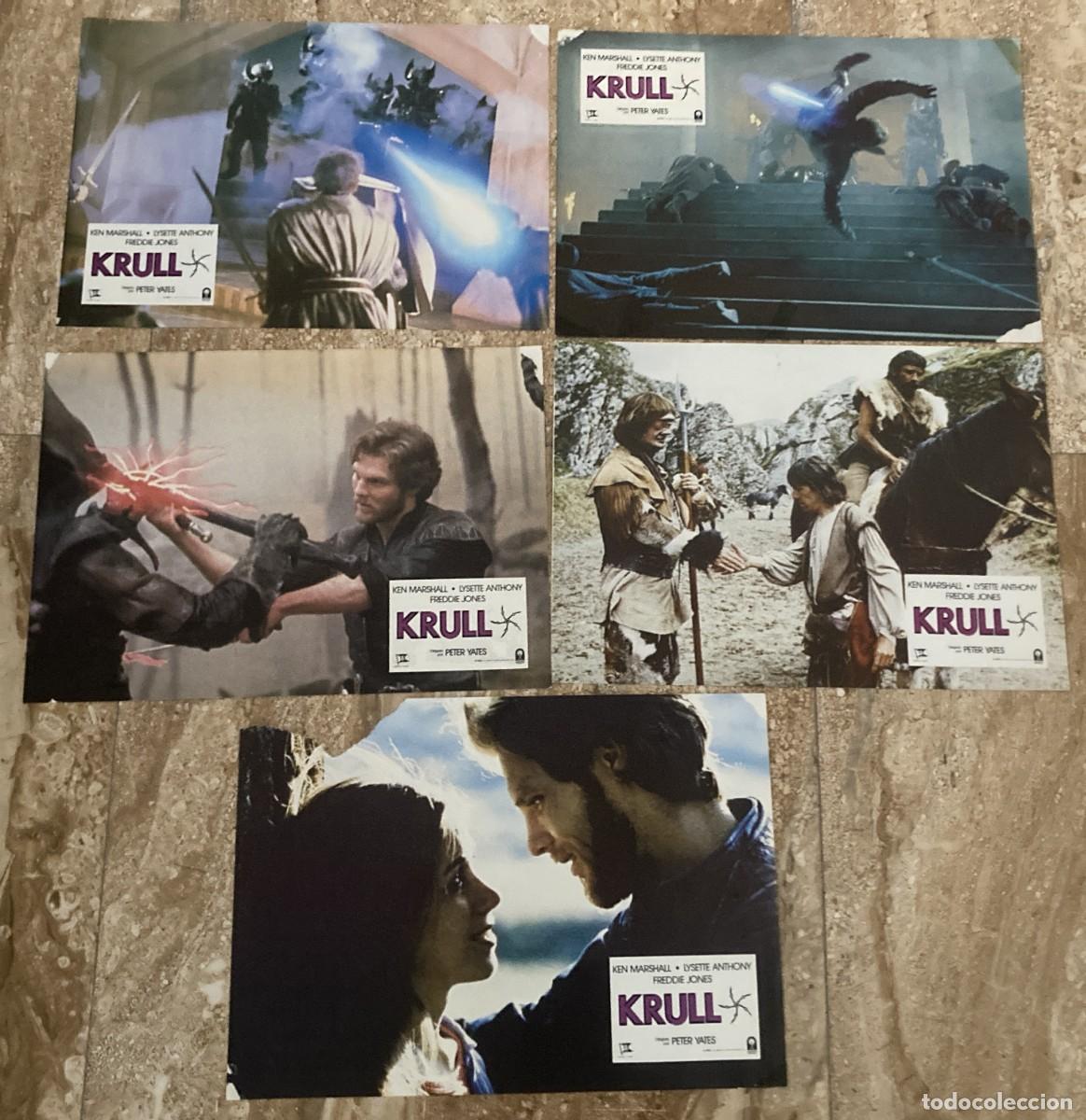 Cine: KRULL / JUEGO ORIGINAL 5 FOTOCROMOS ESTRENO