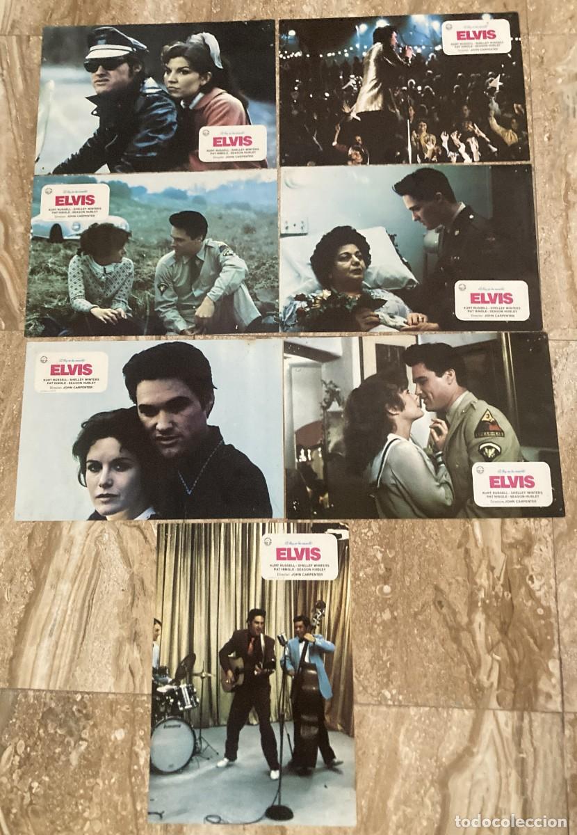 Cine: ELVIS / JUEGO ORIGINAL 7 FOTOCROMOS ESTRENO