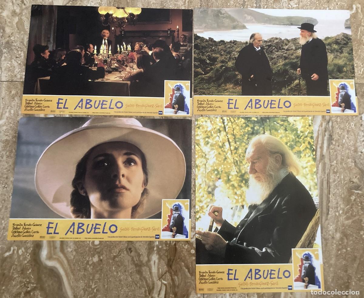 Cine: EL ABUELO / JUEGO ORIGINAL 4 FOTOCROMOS ESTRENO