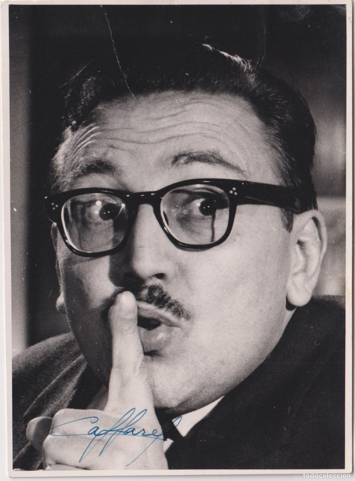 Cin&eacute;ma: ANTIGUA FOTOGRAFIA DEL ACTOR JOS&Eacute; MAR&Iacute;A CAFFAREL &ndash; (17,5X12,5)