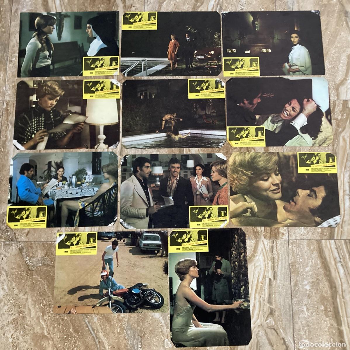 Cine: EL LIMITE DEL AMOR / JUEGO ORIGINAL 11 FOTOCROMOS ESTRENO