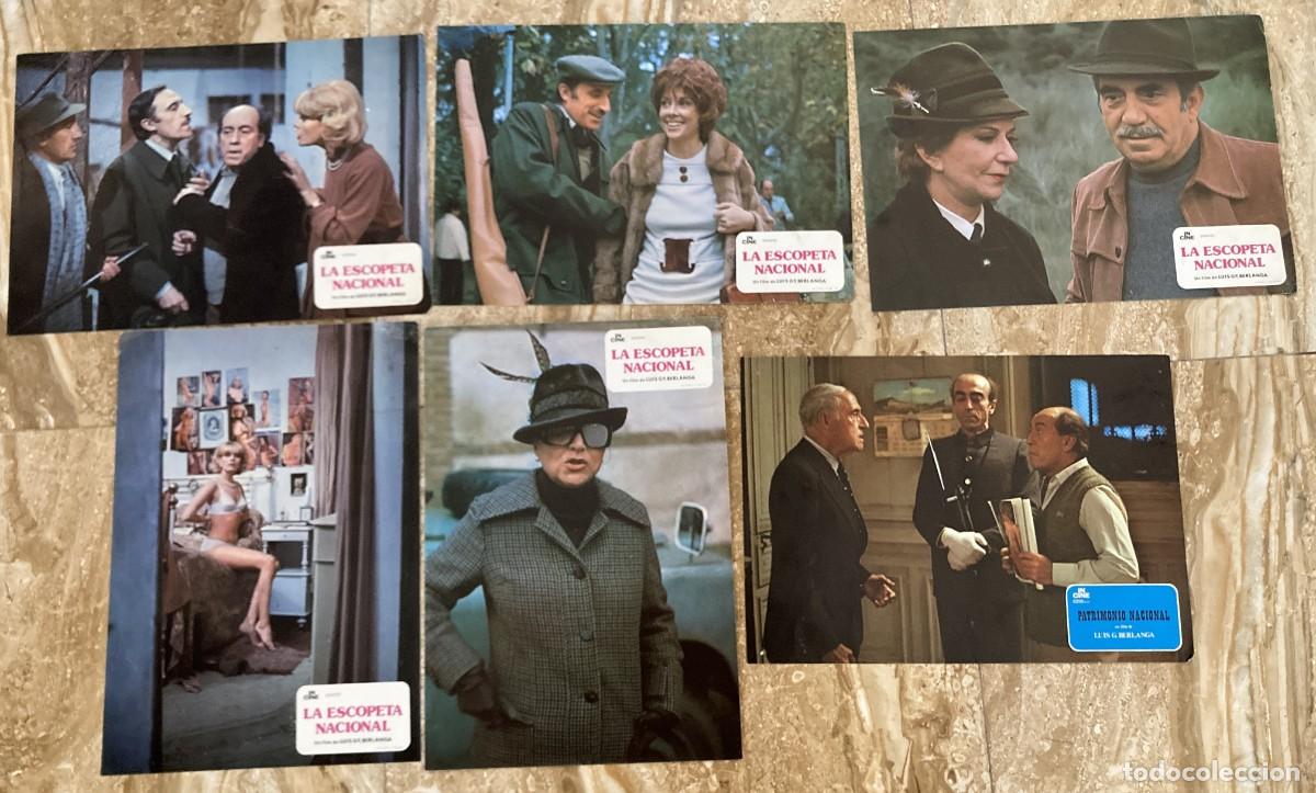 Cine: LA ESCOPETA NACIONAL - PATRIMONIO NACIONAL / JUEGO ORIGINAL 5+1 FOTOCROMOS ESTRENO