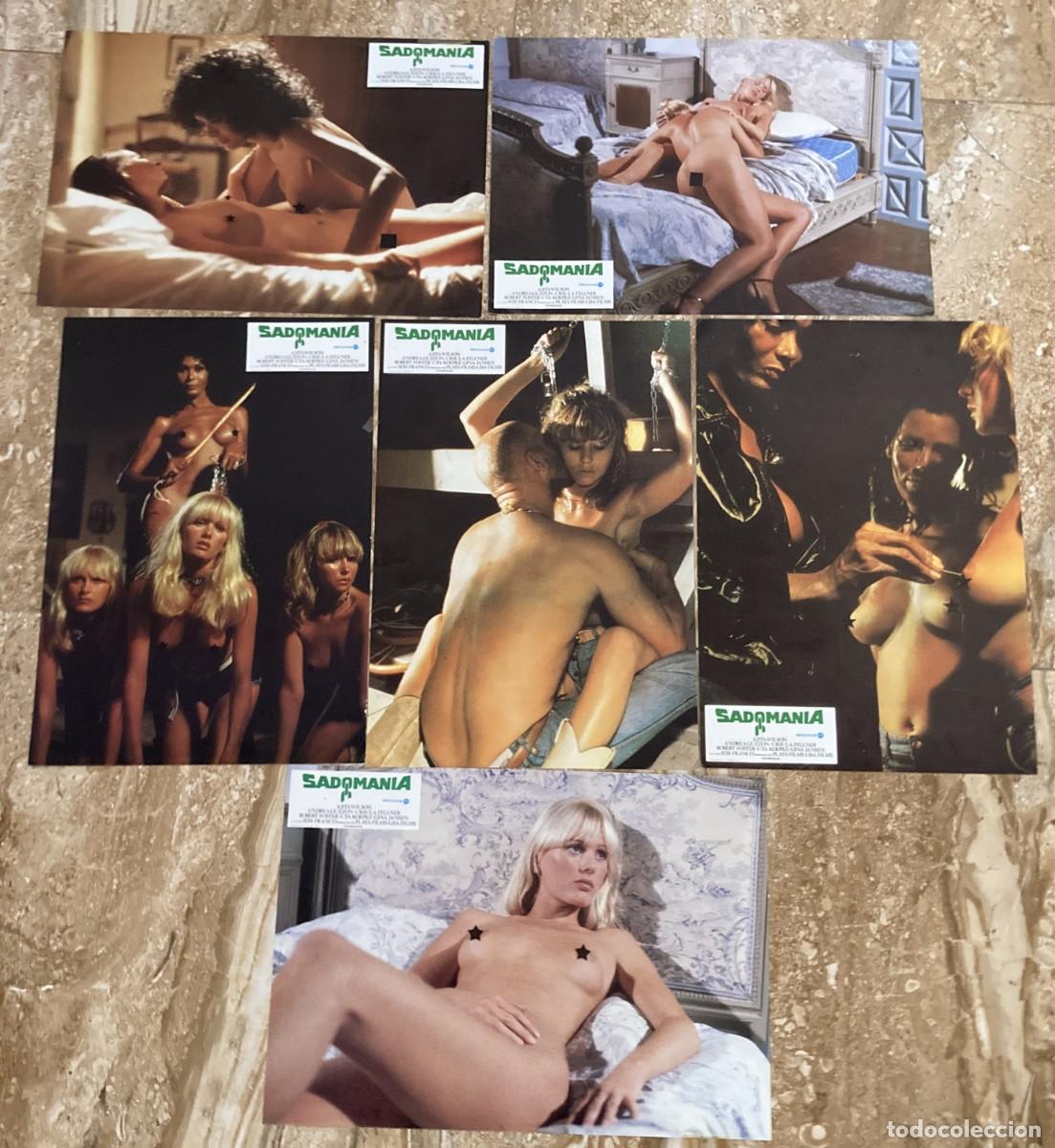 Cine: SADOMANIA / JUEGO ORIGINAL 6 FOTOCROMOS ESTRENO - Jes&uacute;s Franco
