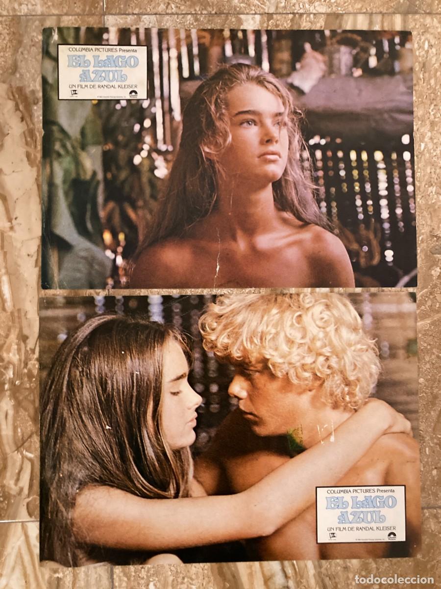 Cine: EL LAGO AZUL / JUEGO ORIGINAL 2 FOTOCROMOS ESTRENO