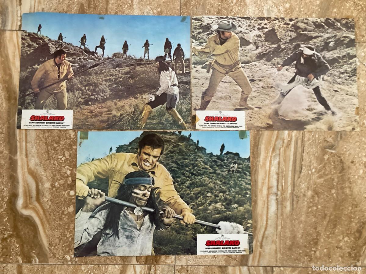 Cine: SHALAKO / JUEGO ORIGINAL 3 FOTOCROMOS ESTRENO