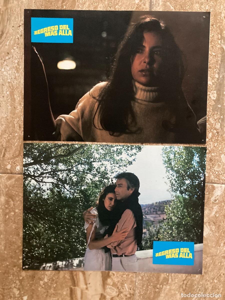 Cine: REGRESO DEL MAS ALLA / JUEGO ORIGINAL 2 FOTOCROMOS ESTRENO