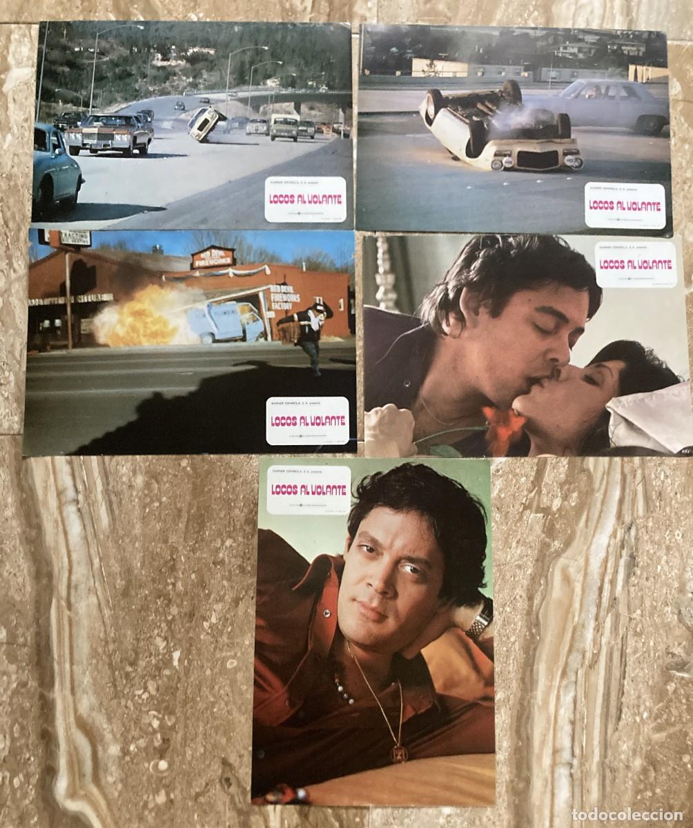 Cine: LOCOS AL VOLANTE / JUEGO ORIGINAL 5 FOTOCROMOS ESTRENO