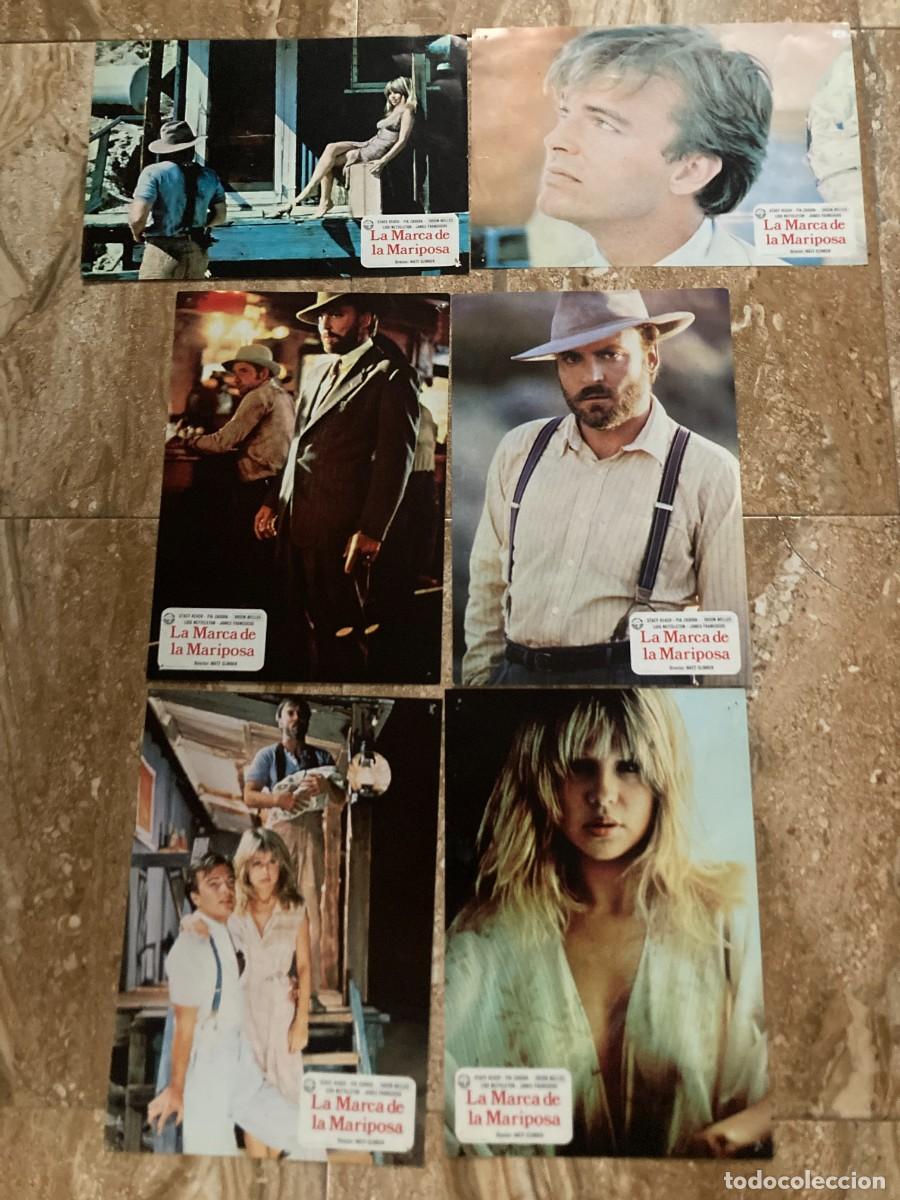 Cine: LA MARCA DE LA MARIPOSA / JUEGO ORIGINAL 6 FOTOCROMOS ESTRENO