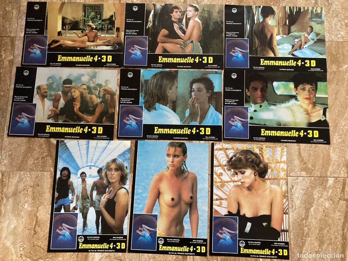 Cine: EMMANUELLE 4 - 3 D / JUEGO ORIGINAL 9 FOTOCROMOS ESTRENO