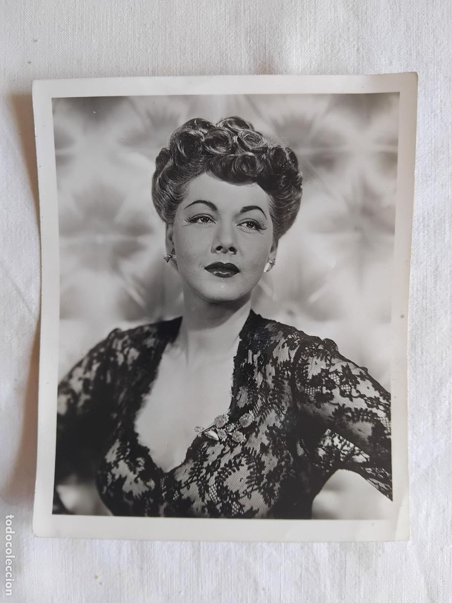 Cine: FOTOGRAFIA DE MARIA MONTEZ 12 X 14 CM.