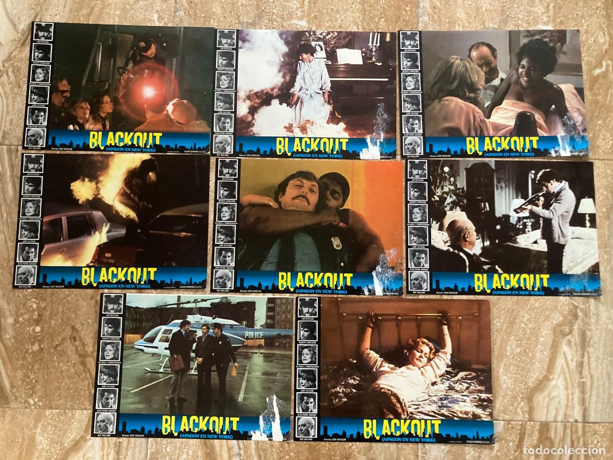 Cine: BLACKOUT APAGON EN NUEVA YORK / JUEGO ORIGINAL 8 FOTOCROMOS ESTRENO