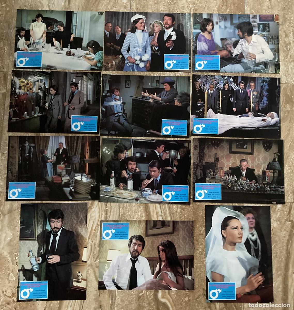 Cine: EL SECRETO INCONFESABLE DE UN CHICO BIEN / JUEGO COMPLETO ORIGINAL 12 FOTOCROMOS ESTRENO