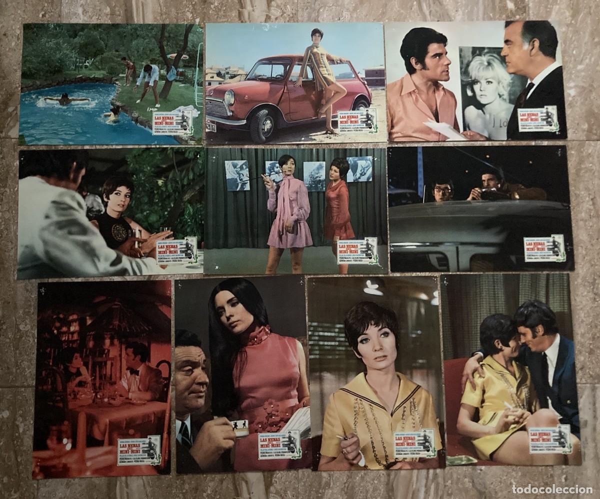 Cine: LAS CHICAS DEL MINI MINI / JUEGO ORIGINAL 10 FOTOCROMOS ESTRENO