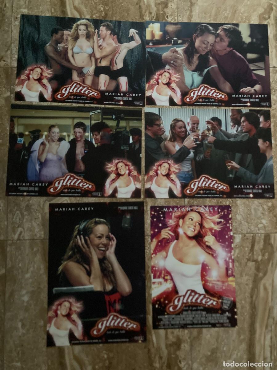 Cine: GLITTER / JUEGO COMPLETO ORIGINAL 6 FOTOCROMOS ESTRENO - Mariah Carey