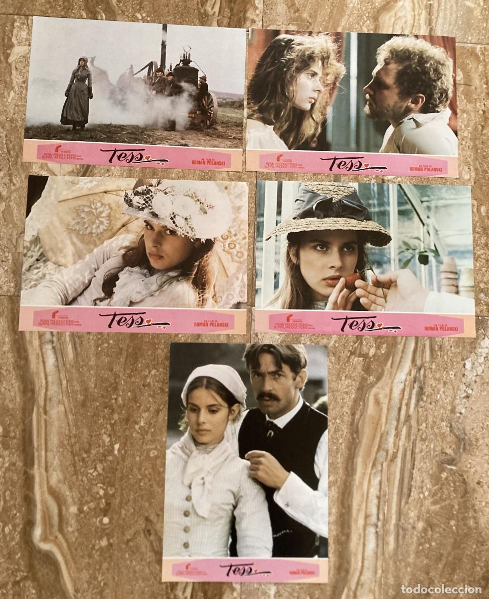 Cine: TESS / JUEGO ORIGINAL 5 FOTOCROMOS ESTRENO - Roman Polansky