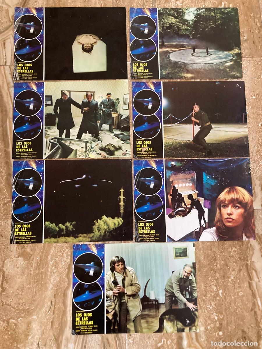 Cine: LOS OJOS DE LAS ESTRELLAS / JUEGO ORIGINAL 7 FOTOCROMOS ESTRENO