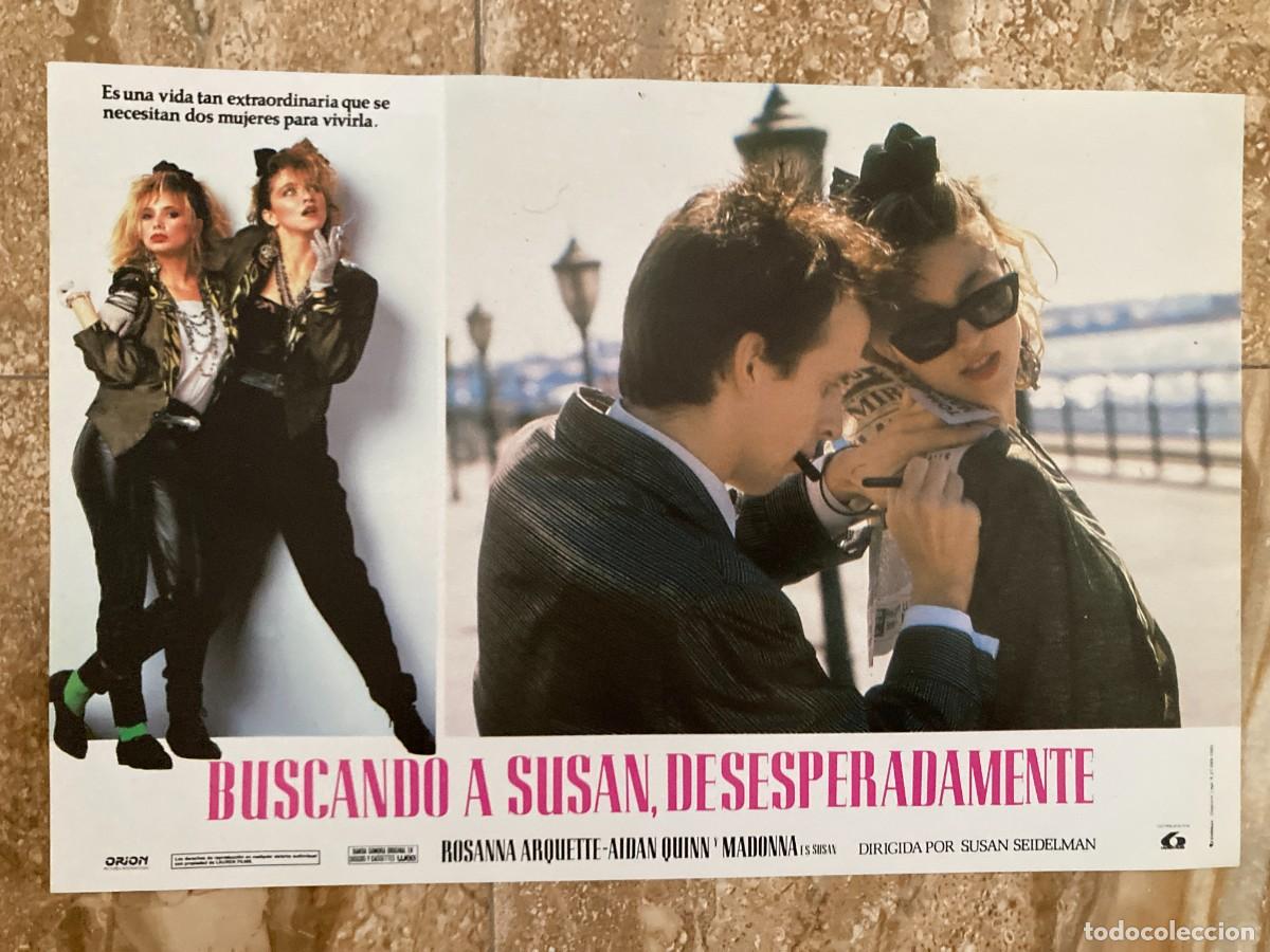 Cine: BUSCANDO A SUSAN DESESPERADAMENTE / JUEGO ORIGINAL 1 FOTOCROMO ESTRENO / Madonna