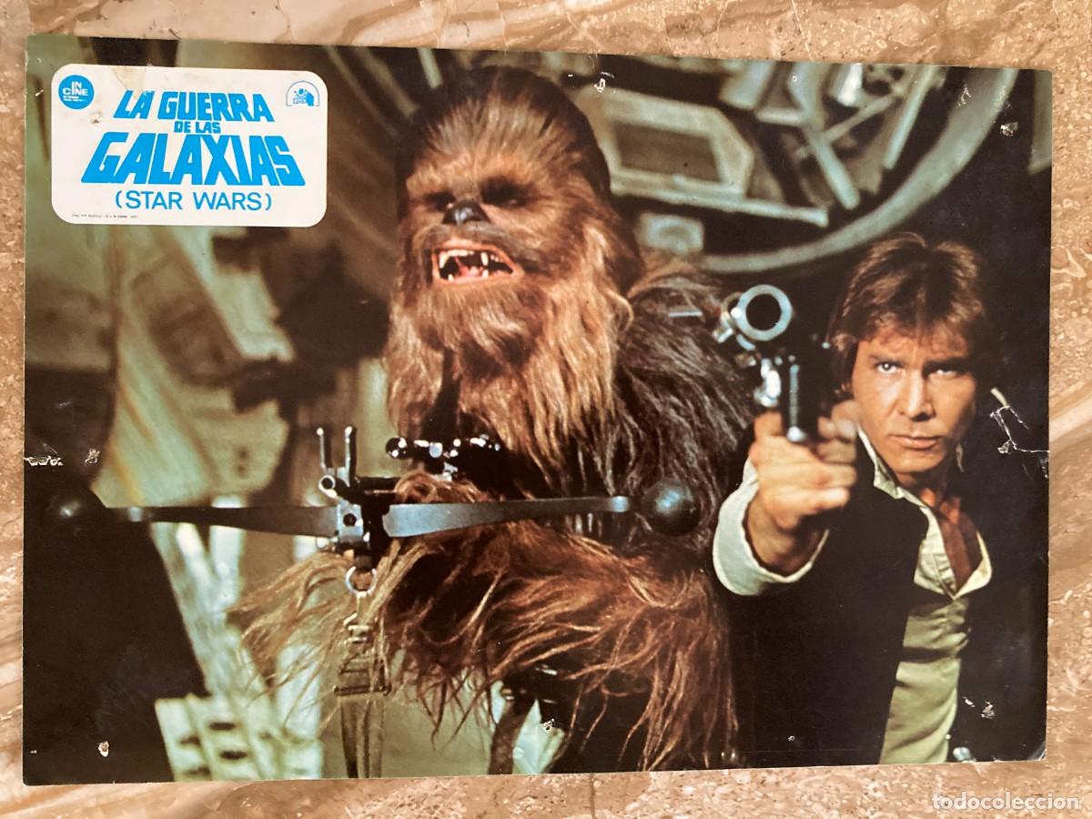Cine: LA GUERRA DE LAS GALAXIAS / JUEGO ORIGINAL 11 (Originales)+ 1 (No original) FOTOCROMOS ESTRENO Leer