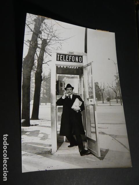 Cin&eacute;ma: JOSE LUIS LOPEZ VAZQUEZ ACTOR EN PELICULA LA CABINA ANTIGUA FOTOGRAFIA 13 X 18 CM