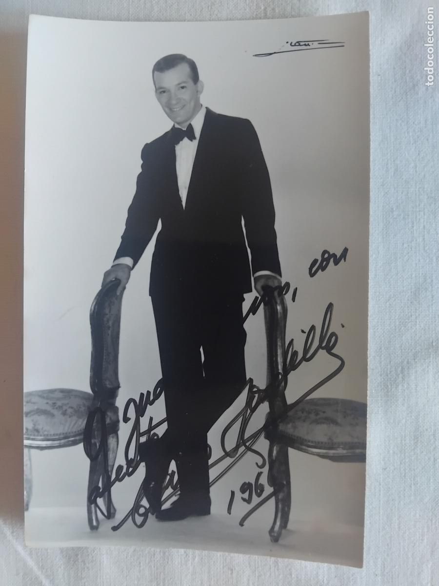 Cine: FOTOGRAFIA DE CHICHO GORDILLO FIRMADA Y DEDICADA.