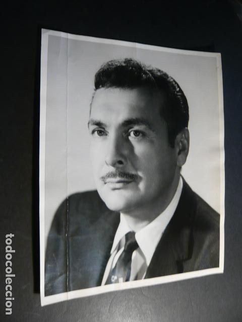 Cin&eacute;ma: ARMANDO CALVO ACTOR ANTIGUA FOTOGRAFIA ORIGINAL 20 X 25 CM