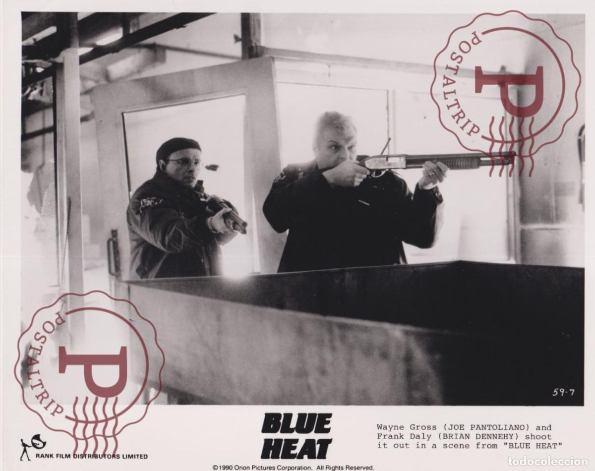 Cine: BLUE HEAT. CINE CINEMA. ACTOR ACTRESS. ACTRIZ. PHOTO FOTO +-25X20.5CM