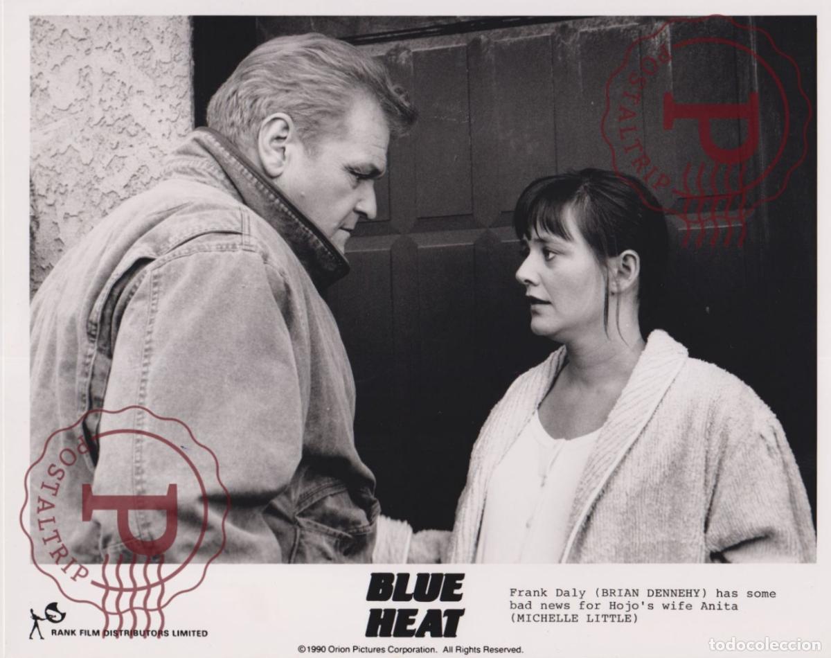 Cine: BLUE HEAT. CINE CINEMA. ACTOR ACTRESS. ACTRIZ. PHOTO FOTO +-25X20.5CM