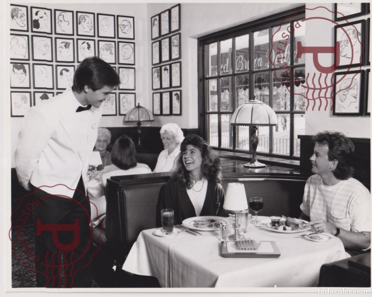Cine: VERY CHIC. TGE DECOR OF BROWN DERBY HOLLYWOOD WALT DISNEY. CINE CINEMA. ACTOR ACTRESS. ACTRIZ. PHOTO