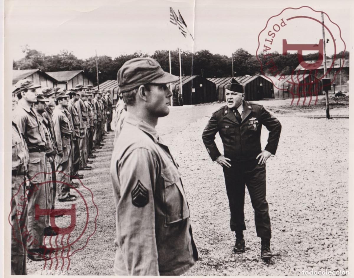 Cine: ROAD STEYER. THE SERGEANT. CINE CINEMA. ACTOR ACTRESS. ACTRIZ. PHOTO FOTO +-24X19CM
