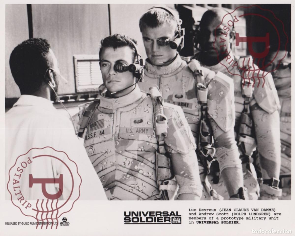 Cin&eacute;ma: UNIVERSAL SOLDIER. CINE. CINEMA. ACTOR ACTRIZ ACTRESS. +-24X19.5CM