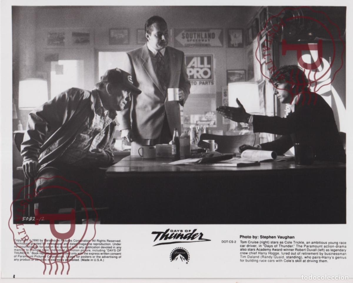 Cine: DAYS OF THUNDER. CINE. CINEMA. ACTOR. ACTRESS. ACTRIZ. +-25X20