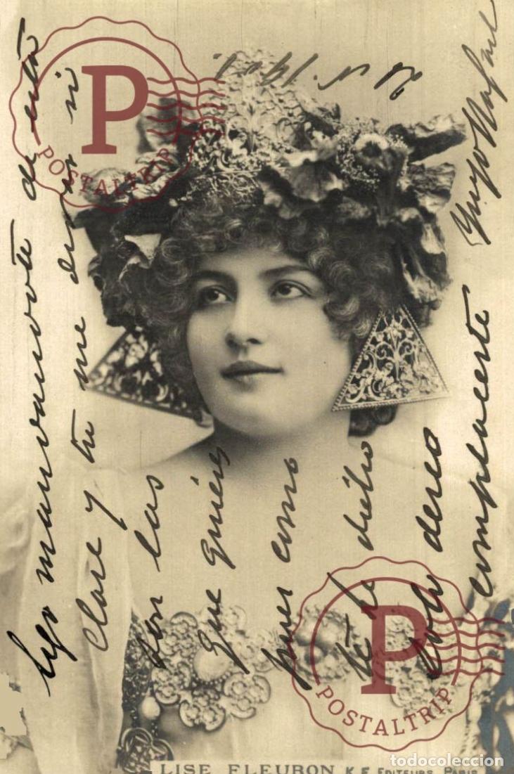 Cine: LISE FLEURON. K.F. PARIS.