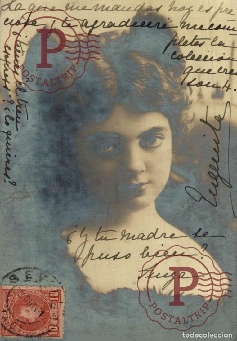 Cine: MUJER. WOMAN. FEMME. RPPC. FOTOGRAFICA.