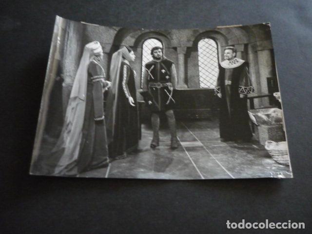 Cin&eacute;ma: CARLOS LARRA&Ntilde;AGA Y MARIA LUISA MERLO ACTORES ANTIGUA FOTOGRAFIA ORIGINAL 18 X 13 CM