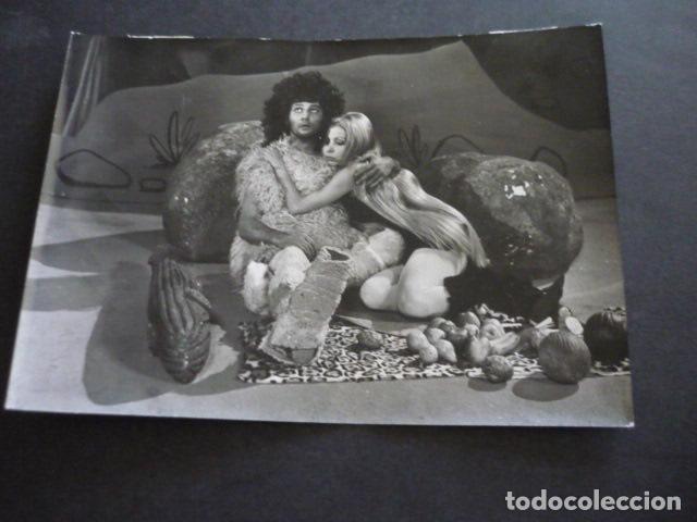 Cin&eacute;ma: CARLOS LARRA&Ntilde;AGA Y MARIA LUISA MERLO ACTORES ANTIGUA FOTOGRAFIA ORIGINAL 18 X 13 CM