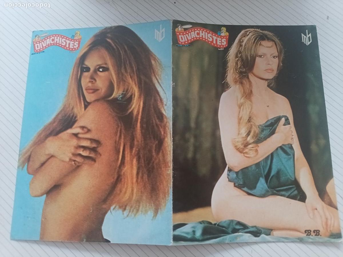 Cine: Brigitte Bardott, postal doble de 1976