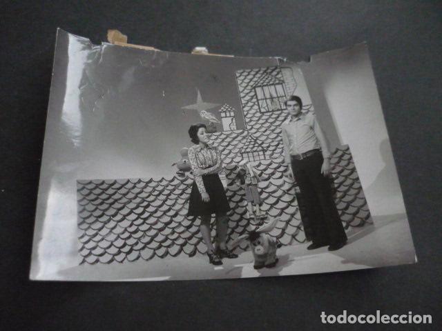 Cinema: LA CASA DEL RELOJ SERIE TELEVISION ANTIGUA FOTOGRAFIA ORIGINAL 13 X 18 CM