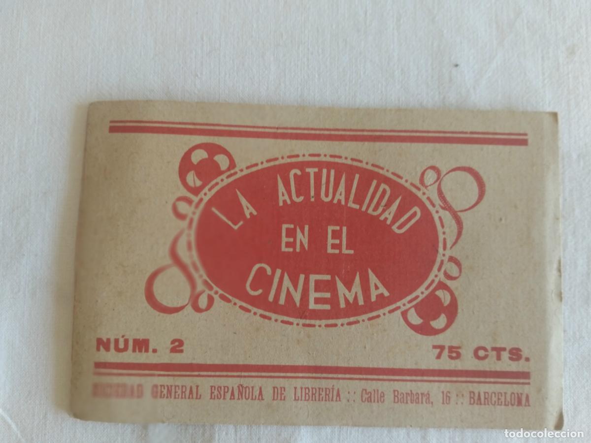Cine: LA ACTUALIDAD EN EL CINEMA N&ordm; 2. 8 FOTOGRAFIAS EN ACORDEON DE ARTISTAS Y PELICULAS.