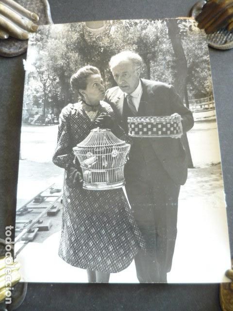 Cin&eacute;ma: JULIA CABA Y JOSE ORJAS ACTORES ANTIGUA FOTOGRAFIA ORIGINAL 18 X 13 CM