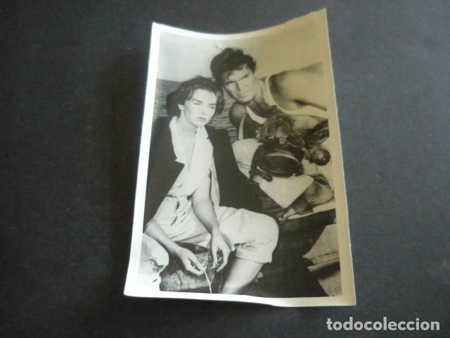 Cinema: NIZAR AGENTE SECRETO ESCENA DE PELICULA ANTIGUA FOTOGRAFIA ORIGINAL 18 X 13 CM