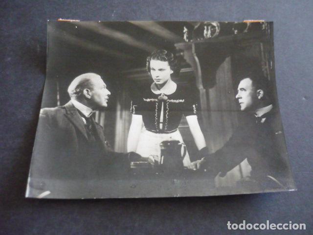 Cinema: LA MUJER ENIGMA ESCENA DE PELICULA ANTIGUA FOTOGRAFIA ORIGINAL 11 X 14 CM