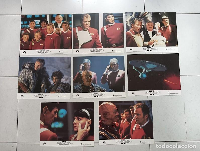 Cin&eacute;ma: SJC 0034 STAR TREK 6 AQUEL PAIS DESCONOCIDO SET 8 FOTOCROMOS ORIGINAL INGLES