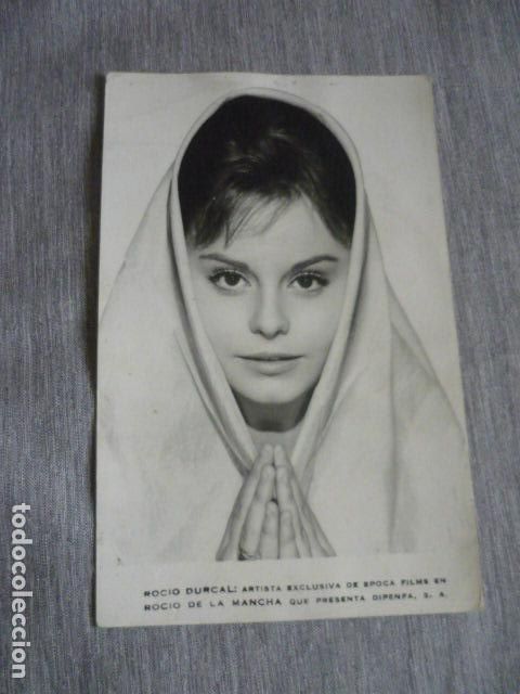 Cinema: ROCIO DURCAL EN ROCIO DE LA MANCHA FOTOGRAFIA 9 X 14 CM