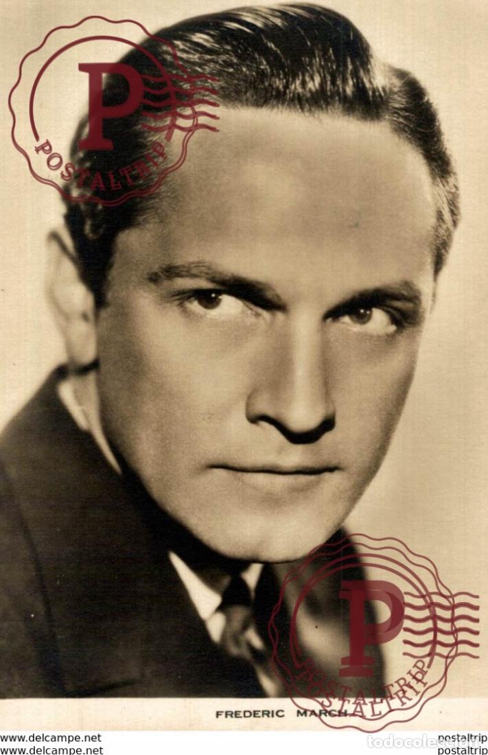 Cin&eacute;ma: FREDERIC MARCH. PLAIN BACK