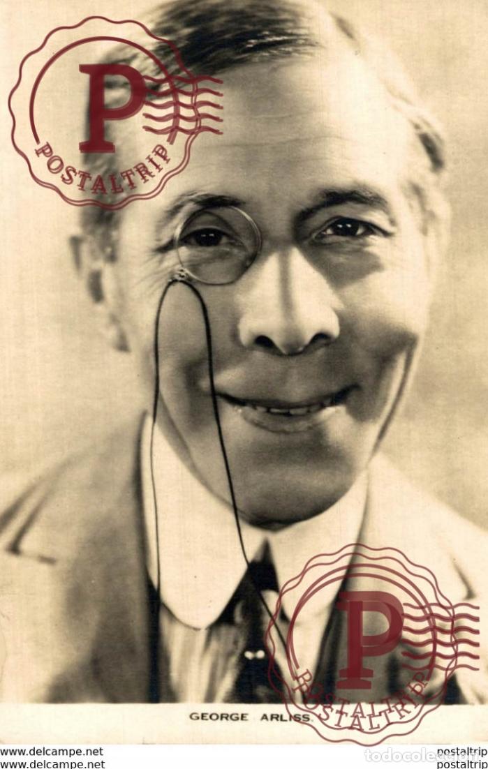Cine: GEORGE ARLISS. PLAIN BACK